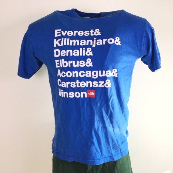t shirt the north face kilimanjaro